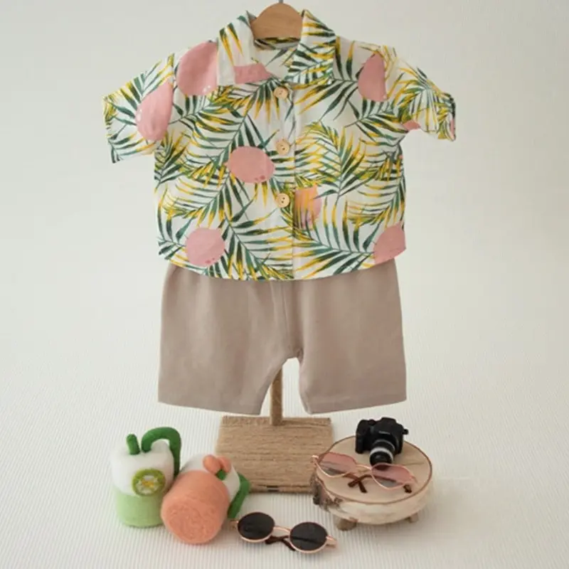 Baby Boy Summer Beach Theme Set - Photography Props - Image 3